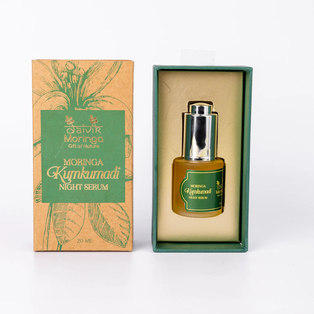 Moringa Kumkumadi Night Serum | Daivik Moringa - EarthBased 