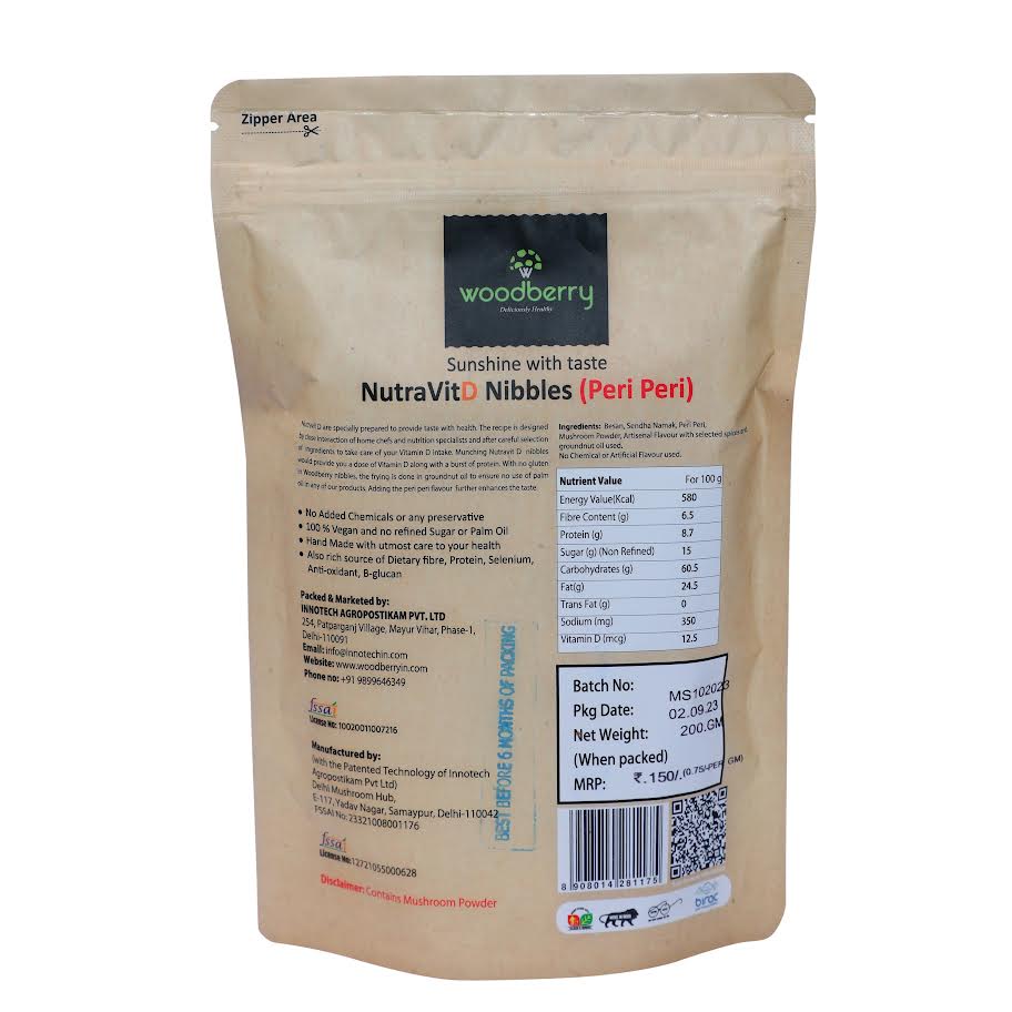 Nutravit D nibbles | Pack of 2 - EarthBased 