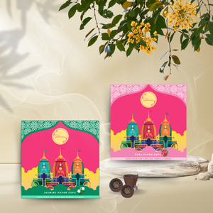 Gulessence Jasmine ,Rose Havan Cups | Pack of 2 - EarthBased 