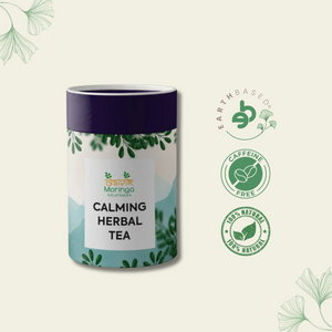 Calming Herbal Tea | Daivik Moringa - EarthBased 