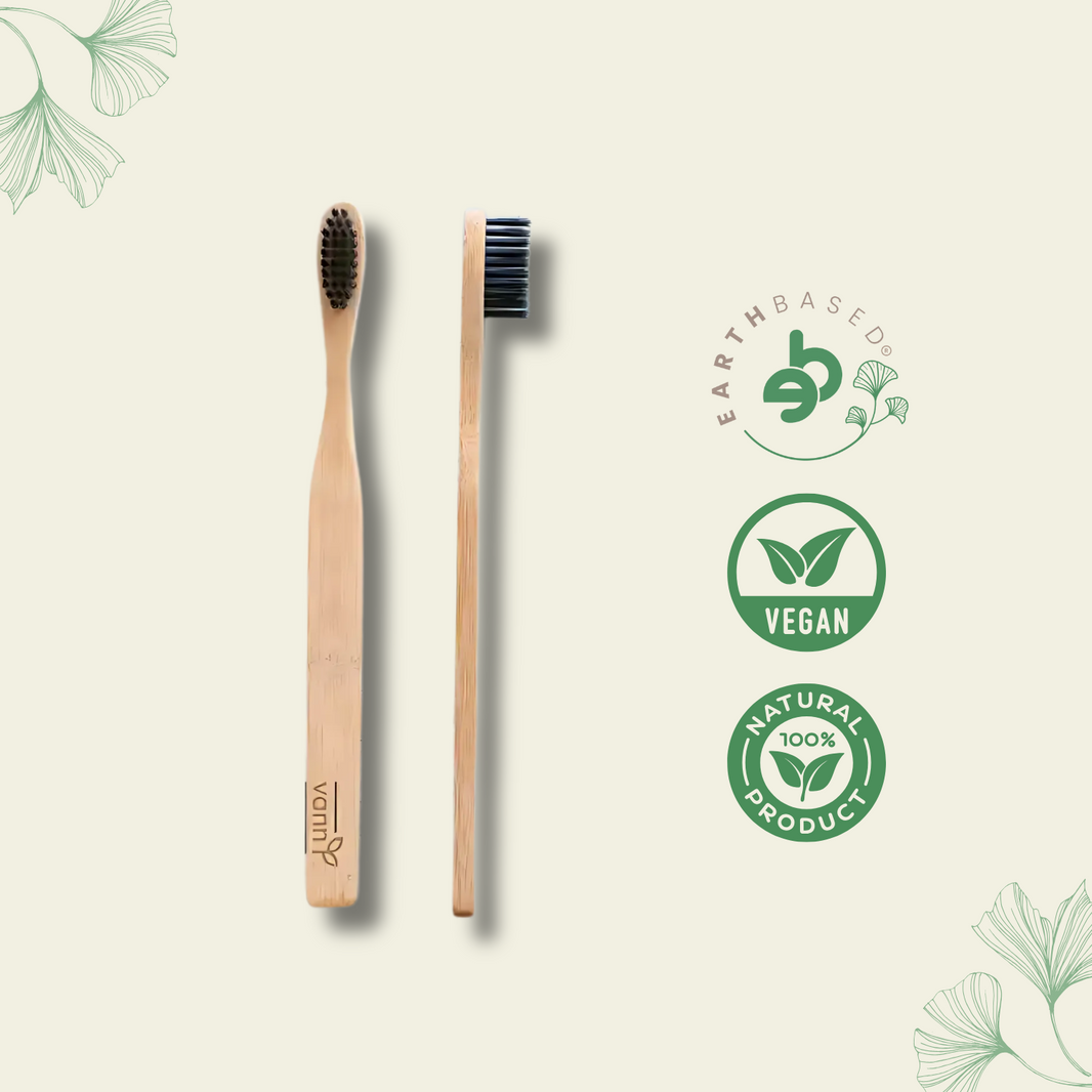 Eco Vann Bamboo Toothbrush (Pack of 2) - EarthBased 