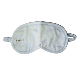 Kheoni light blue organic cotton sleep eye mask