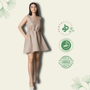 Drawstring Waist Sundress | Anushe Pirani - EarthBased 