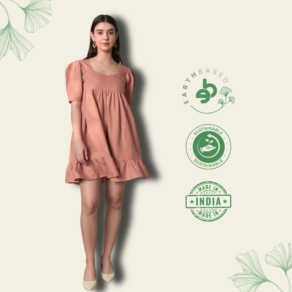 Tiered Mini Dress - EarthBased 