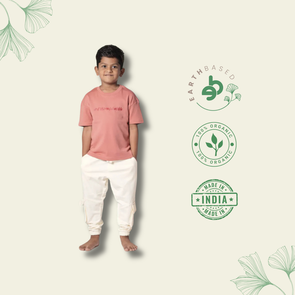 Tag Printed Oversized T-Shirt - EarthBased 