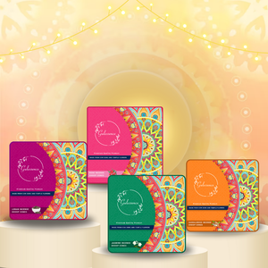 Gulessence Sandal, Rose, Loban &amp; Jasmine Dhoop Cones | Pack of 4 - EarthBased 