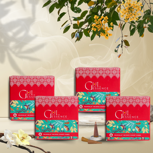 Mukhallat Dhoop Cones | Made from Temple Flower | Gulessence - EarthBased 