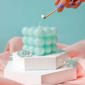 Bubble Candle - Soya Wax - Japanese Cherry Blossom - EarthBased 