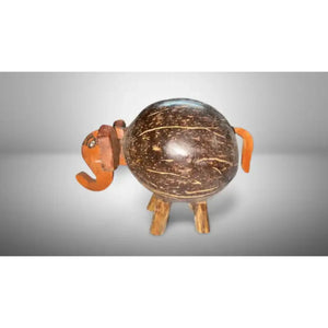 Golu Gullak - Coconut Shell Gannu Bank - EarthBased 