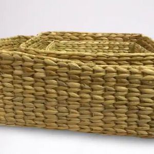 Set of 3 baskets - Water Reed (Kauna Grass) - EarthBased 