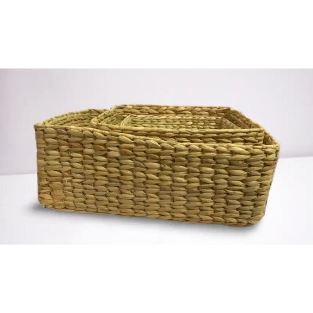 Set of 3 baskets - Water Reed (Kauna Grass) - EarthBased 