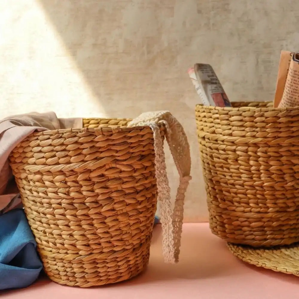 Water Reed (Kauna Grass) Basket - EarthBased 