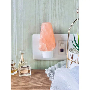Compact Natural Rock Shape Himalayan Salt Lamp - EarthBased 