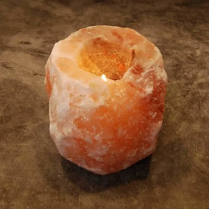 Himalayan Salt Candle Holder - EarthBased 