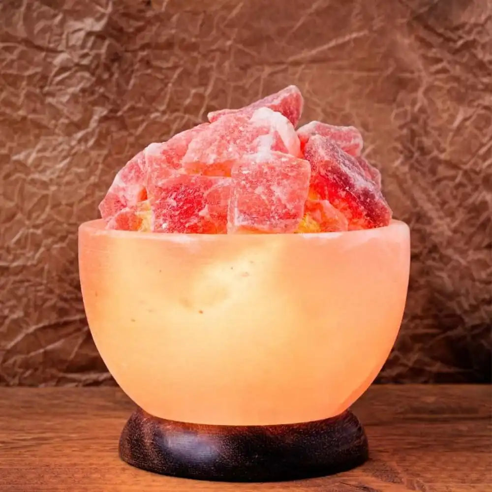 Himalayan Salt Lamp- Fire Bowl - EarthBased 