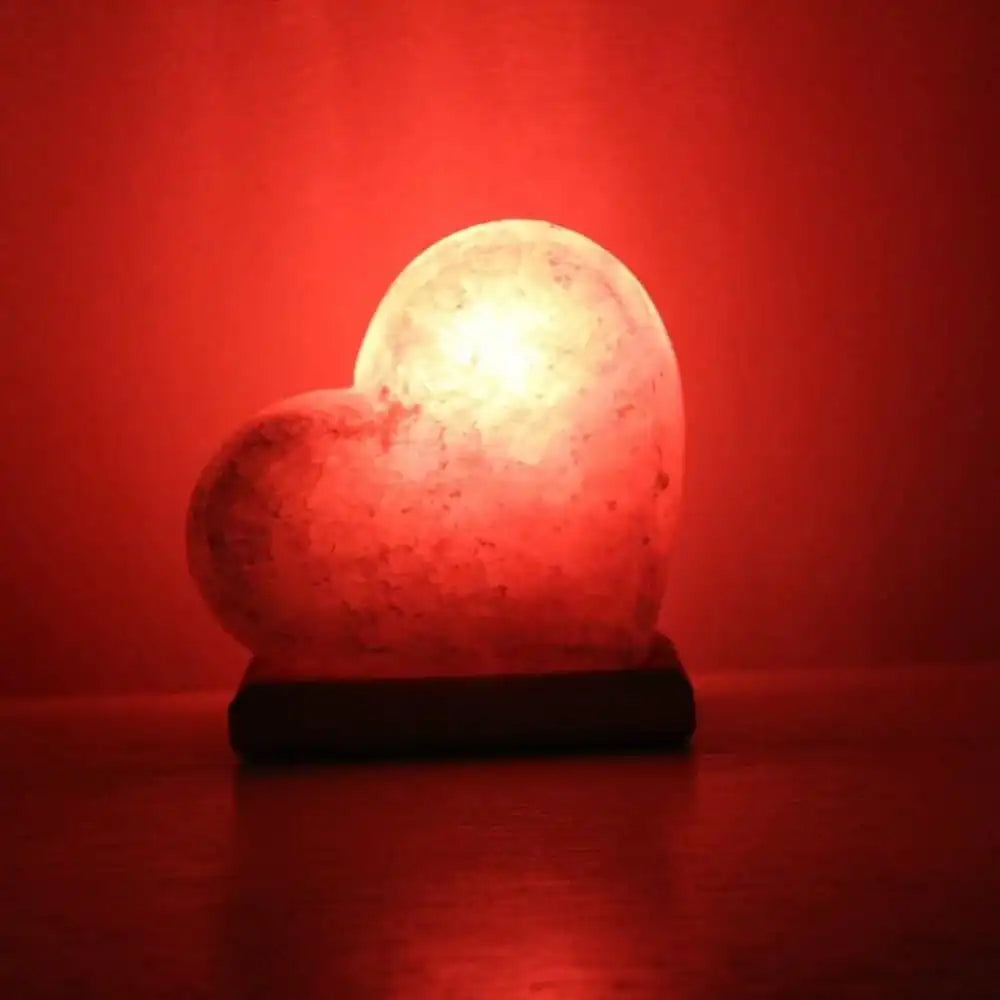 Heart Shape Himalayan Salt Lamp - EarthBased 