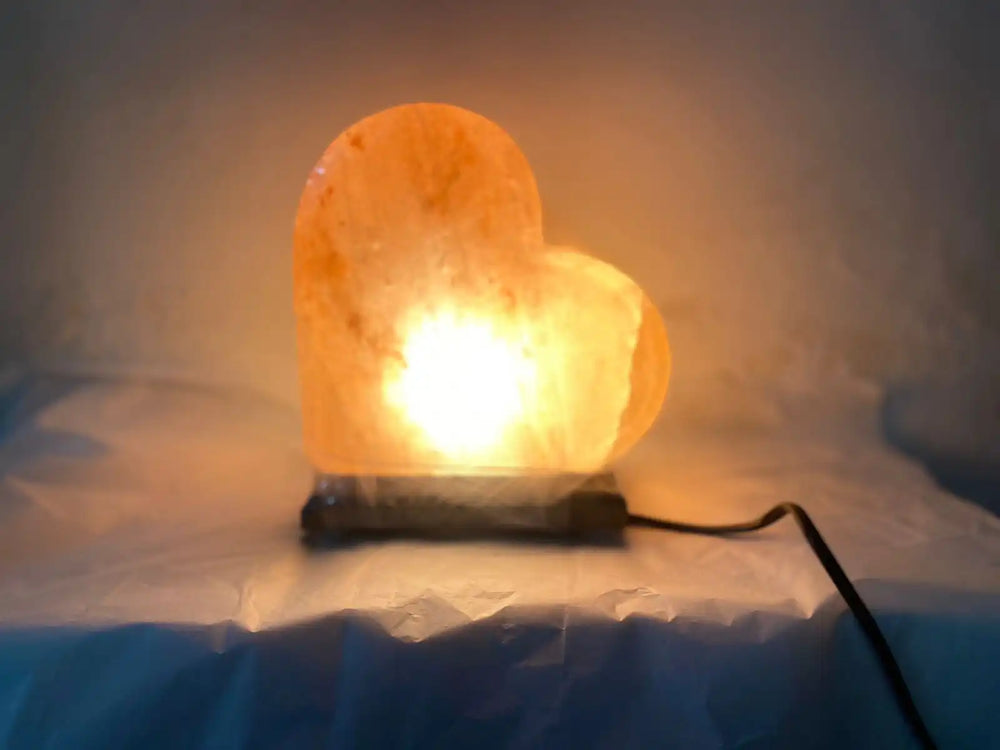 Heart Shape Himalayan Salt Lamp - EarthBased 