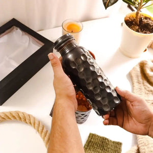 750 ml Copper Bottle (with Cleaning Brush) - EarthBased 