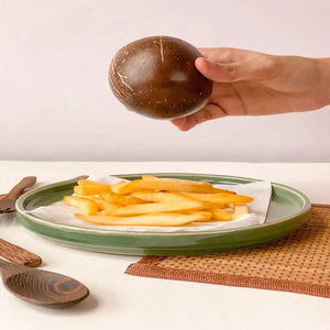 Salt & Pepper Coconut Shell Shakers - EarthBased 