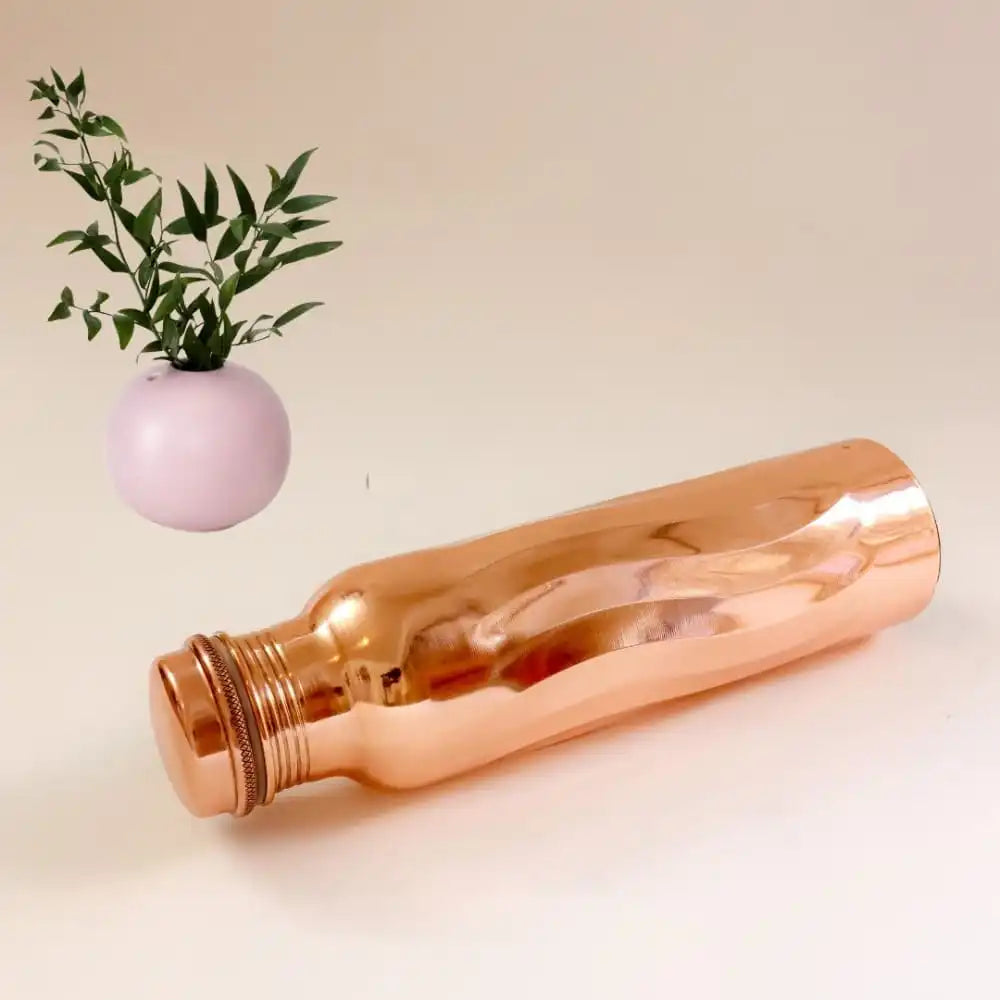 1L Copper Bottle (with Cleaning Brush) by ONEarth - EarthBased 