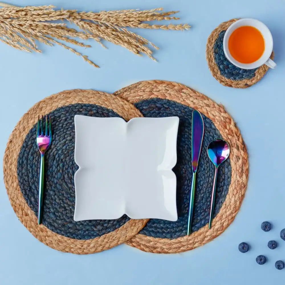 Rainbow Steel Cutlery Set - Full - EarthBased 