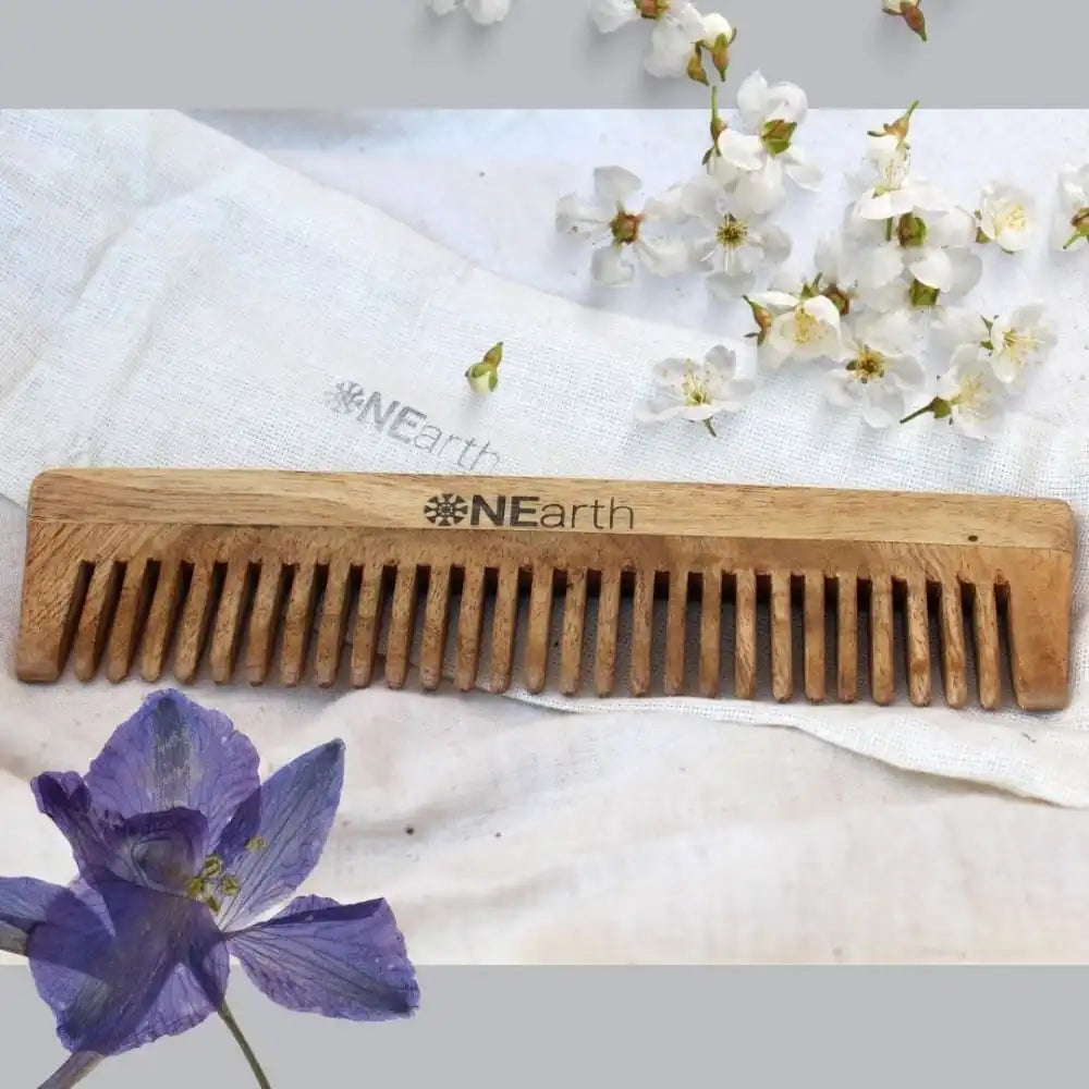 Large Detangle(wide tooth) Comb - EarthBased 