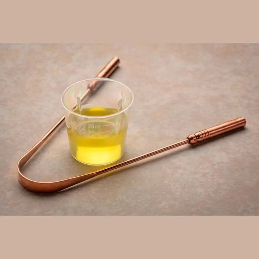 Copper Tongue Cleaner Premium - EarthBased 