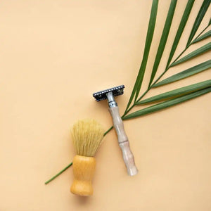 Double Edge Bamboo Handle Safety Razor - EarthBased 