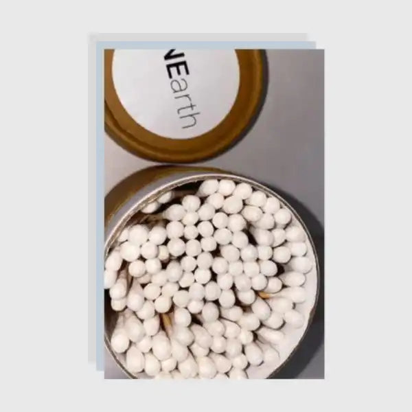 Bamboo Cotton Ear Swabs Pack of 1 - EarthBased 