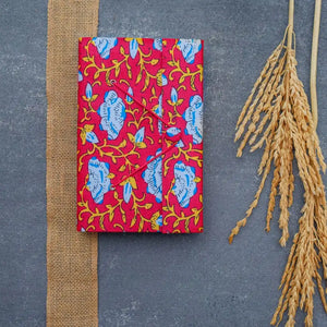 Recycled Paper Vintage Journal (Pink) - Jumbo | ONEarth - EarthBased 