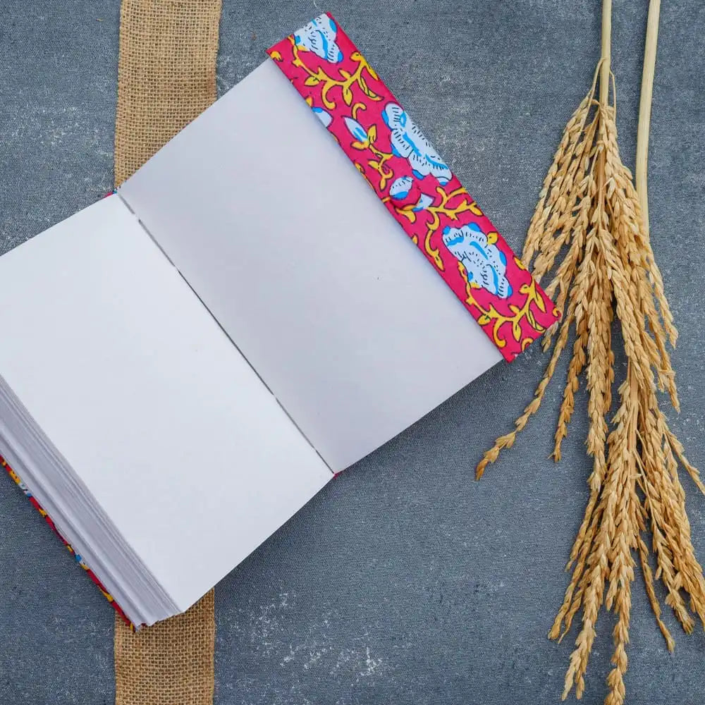 Recycled Paper Vintage Journal (Pink) - Jumbo | ONEarth - EarthBased 