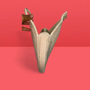 Cream & Round Sling Bag - EarthBased 