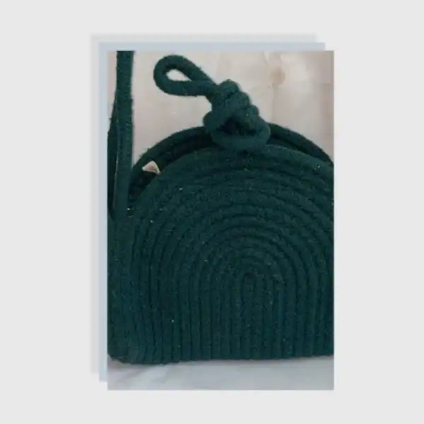 Green Sling Bag - EarthBased 