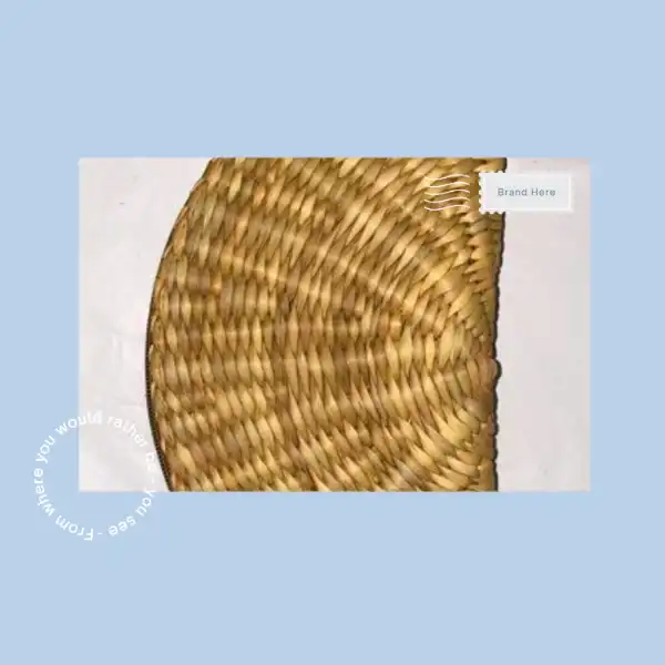 Purse - Water Reed (Kauna Grass) Large - EarthBased 