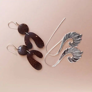 Earrings Set - Silver Human - EarthBased 