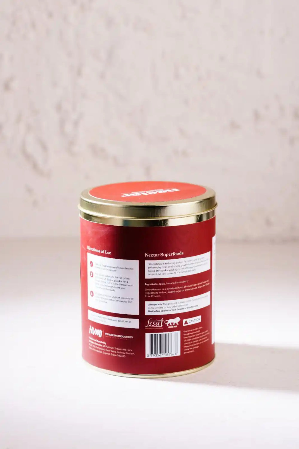 NECTAR SUPERFOODS- FREEZE DRIED BLENDED BREAKFAST SMOOTHIE MIX -300 GM PACK-PACK OF 1 UNIT - EarthBased 