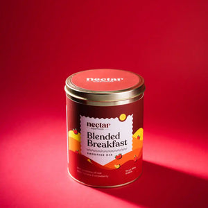 NECTAR SUPERFOODS- FREEZE DRIED BLENDED BREAKFAST SMOOTHIE MIX -300 GM PACK-PACK OF 1 UNIT - EarthBased 