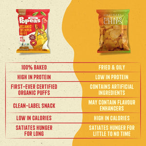 Nourish Organics Chickpea Puffs | NYC Pizza (Pack x4) - EarthBased 