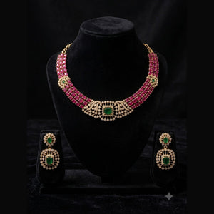 Royal Ruby Choker Set - view 2