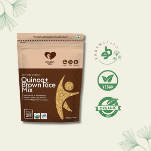 Nourish You QUINOA WITH BROWN RICE MIX 500G - EarthBased 