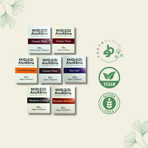 Anuttama | Assorted Dark Chocolate | Combo - EarthBased 