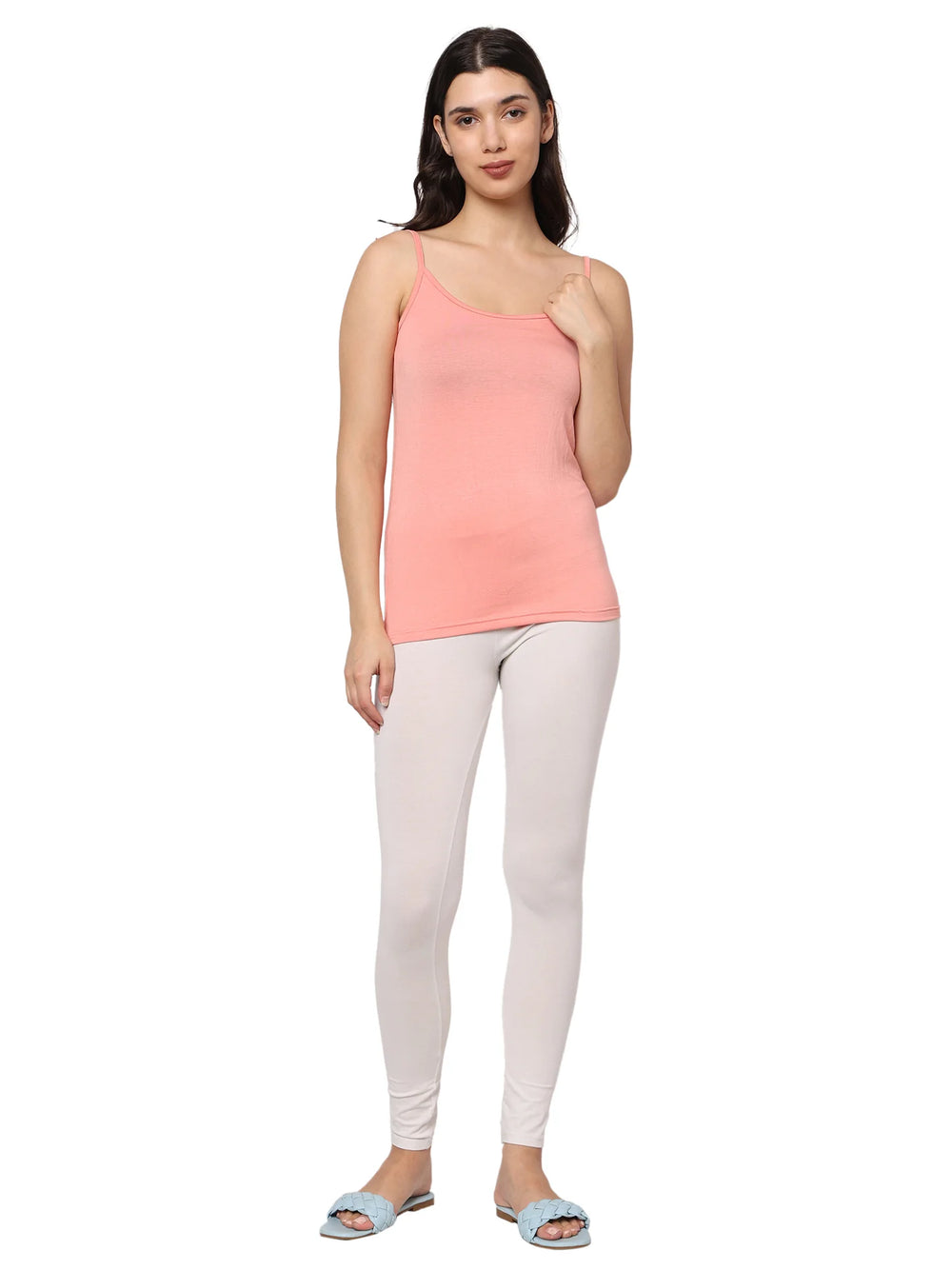 Bamboo Fabric Peach Camisole – Soft, Breathable, Eco-Friendly, and Stylish for All-Day Comfort and Elegance - EarthBased 