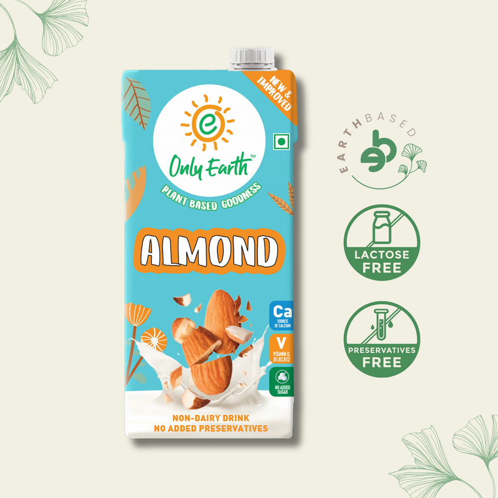 Almond Drink 1 Litre by Only Earth - EarthBased 