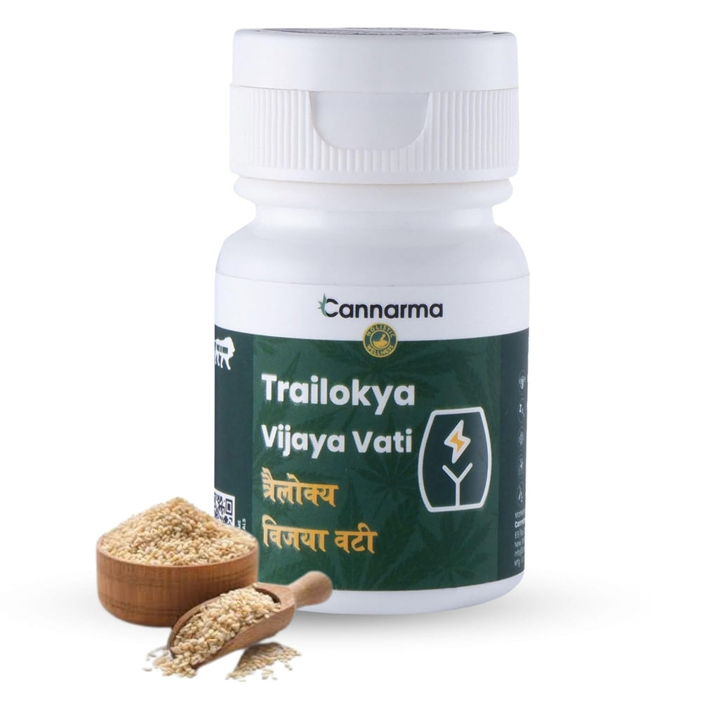 Cannarma Trailokya Vijaya Vati Pain Relief Tablet (30tab) - EarthBased 
