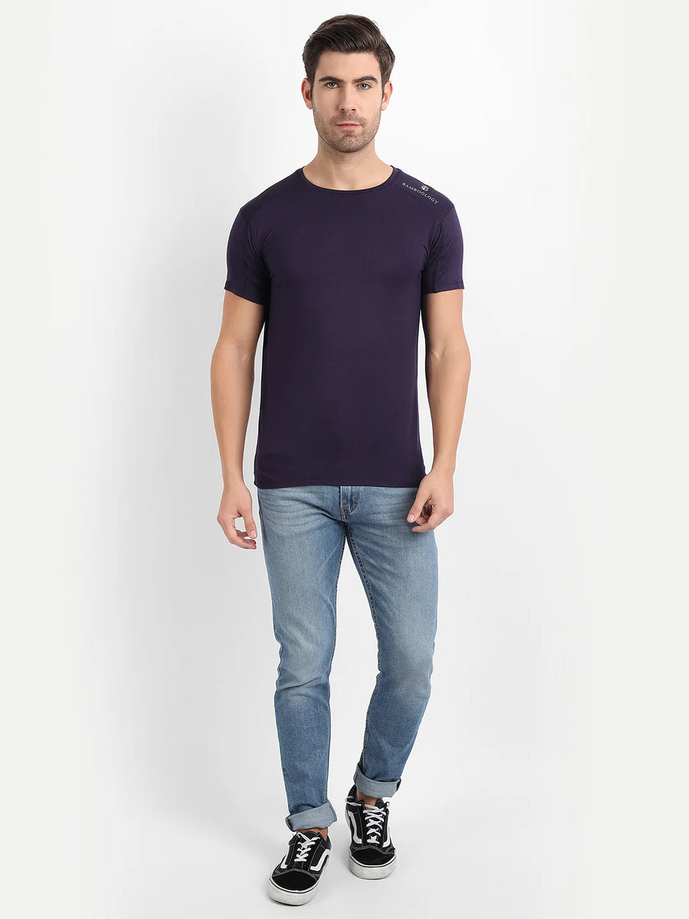 Bamboo Fabric T-Shirt for Men – Soft, Eco-Friendly, Breathable, and Stylish, Perfect for Everyday Wear and Ultimate Comfort. - EarthBased 