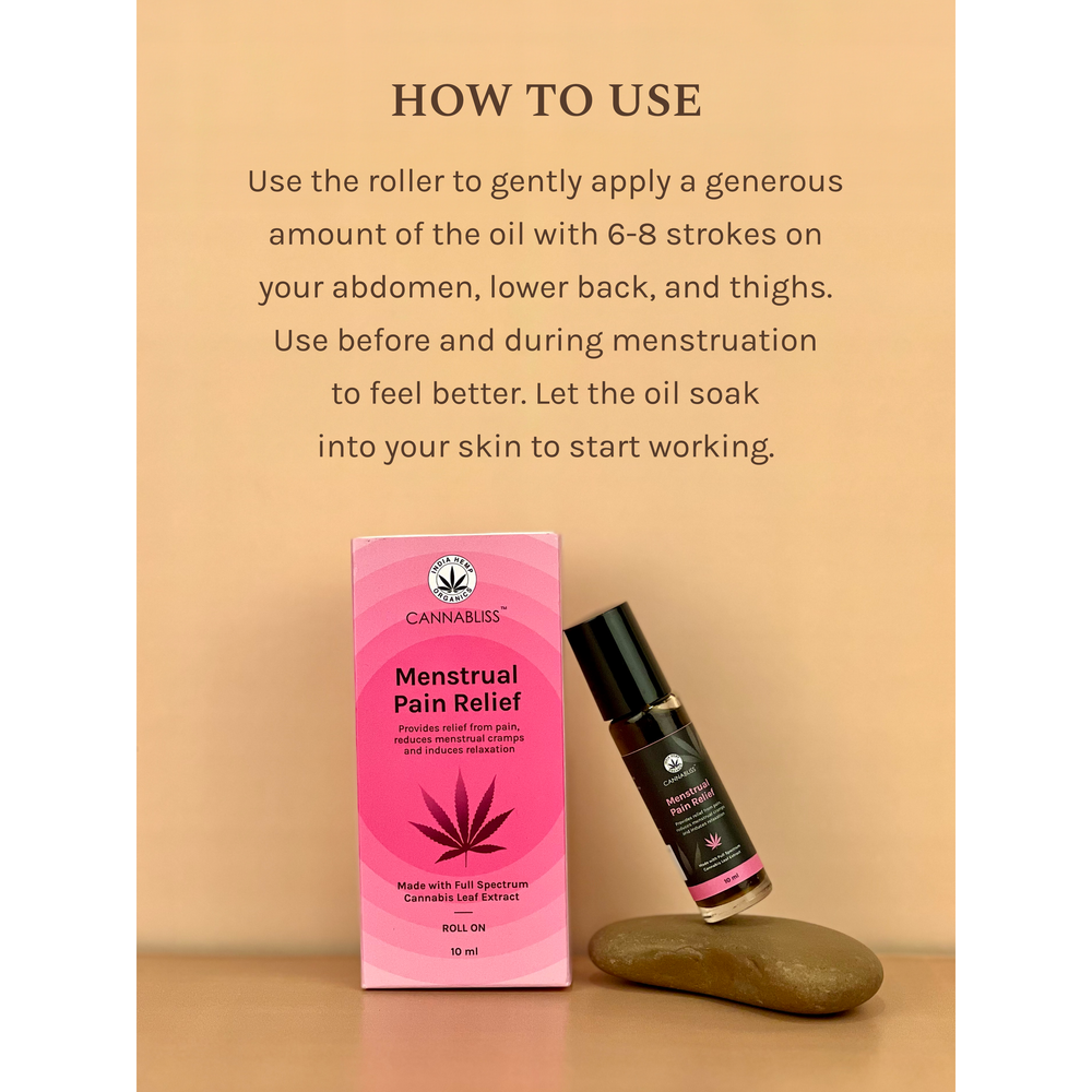 MENSTRUAL PAIN RELIEF ROLL-ON - EarthBased 