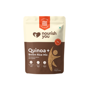 Nourish You quinoa with brown rice mix, 2 x 500g – image 2
