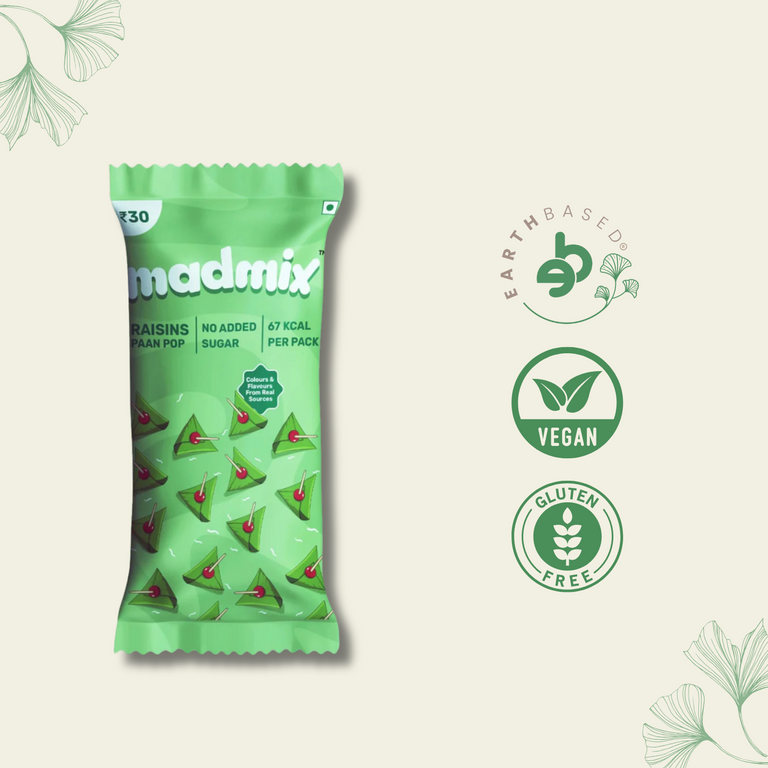 Raisins - Paan | Pack of 10 | Madmix - EarthBased 