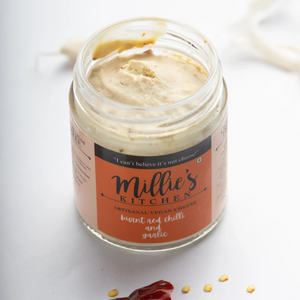 Burnt Red Chili and Garlic | Millie's Vegan Cheese - EarthBased 