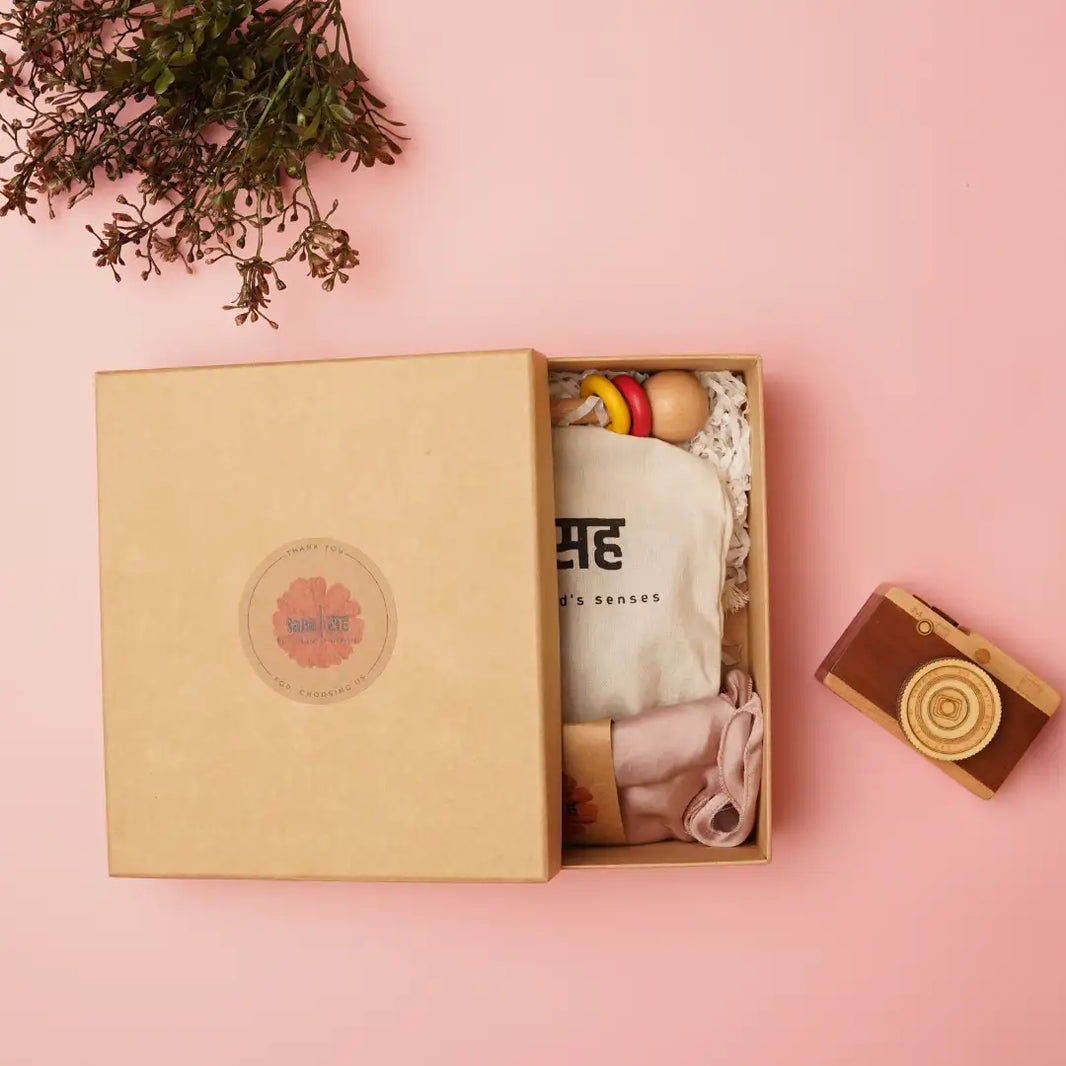 Treasure Trove 1.0 - A collection of Open-ended toys for 2 months+ babies - EarthBased 